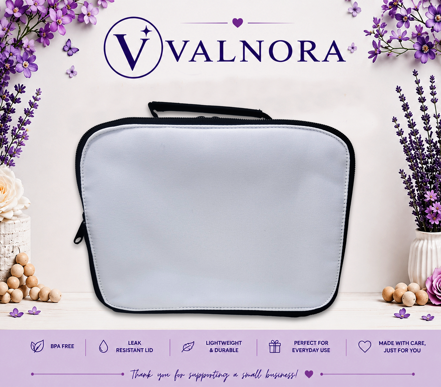 Custom Photo Lunch Bag | Personalized with Your Image