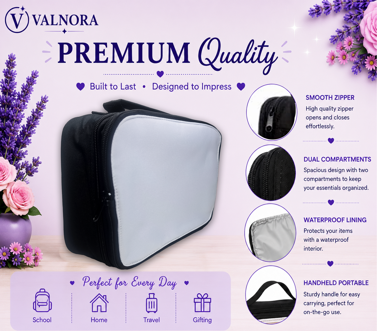 Custom Photo Lunch Bag | Personalized with Your Image