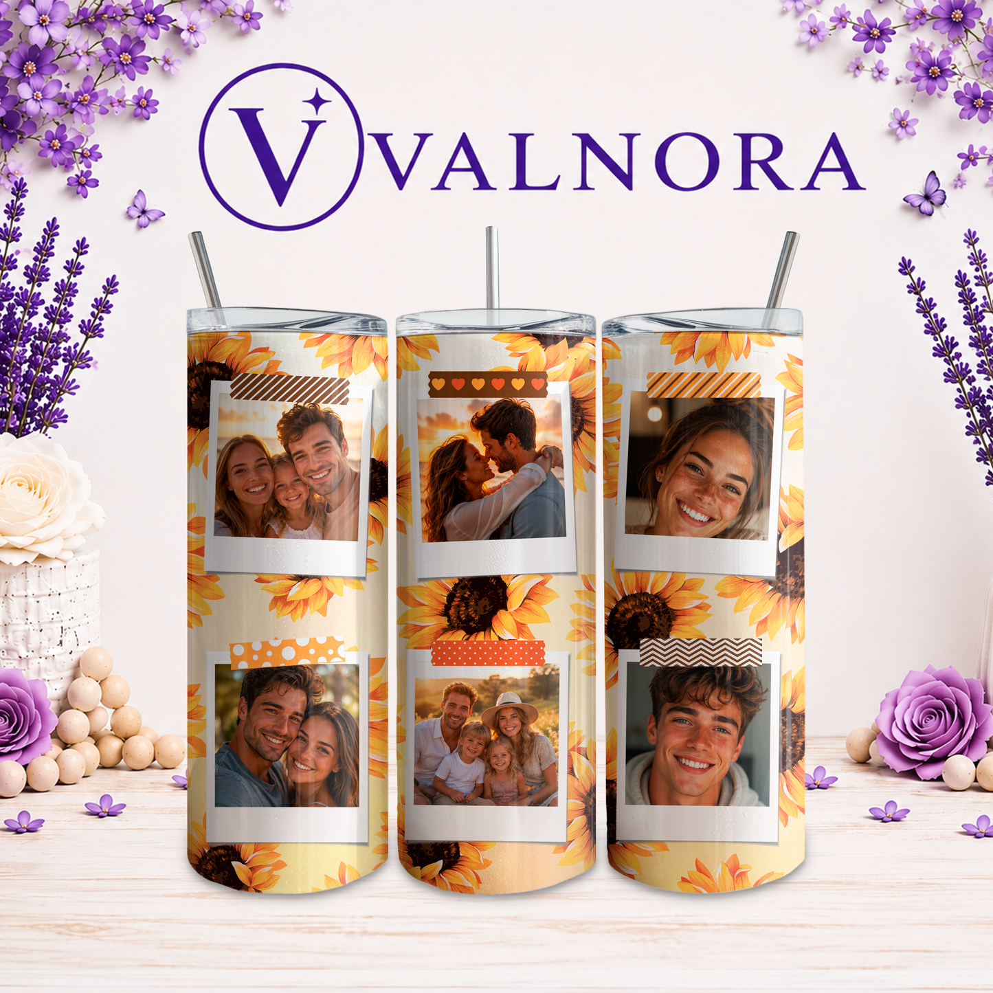 Custom Photo Tumbler 20oz