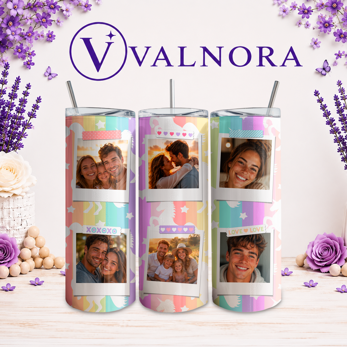 Custom Photo Tumbler 20oz