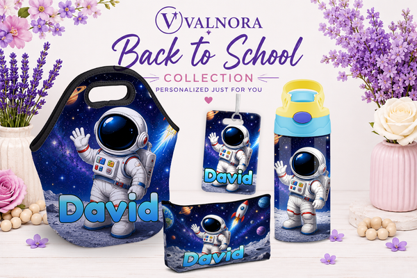 Space Back to School Bundle | 4-Piece Personalized School Set